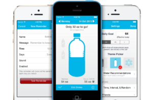 Keep track of your hydration with the Waterlogged app