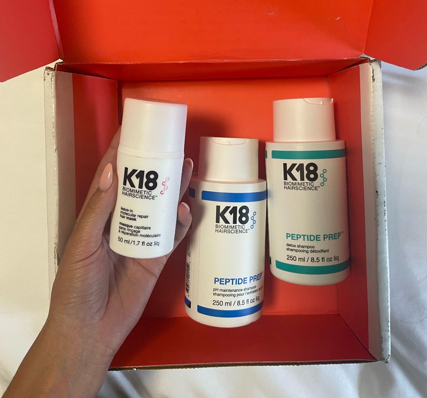 K18 Is Gifting A Mini Bottle Of Their Viral Hair Mask With Any Purchase Of $100+!