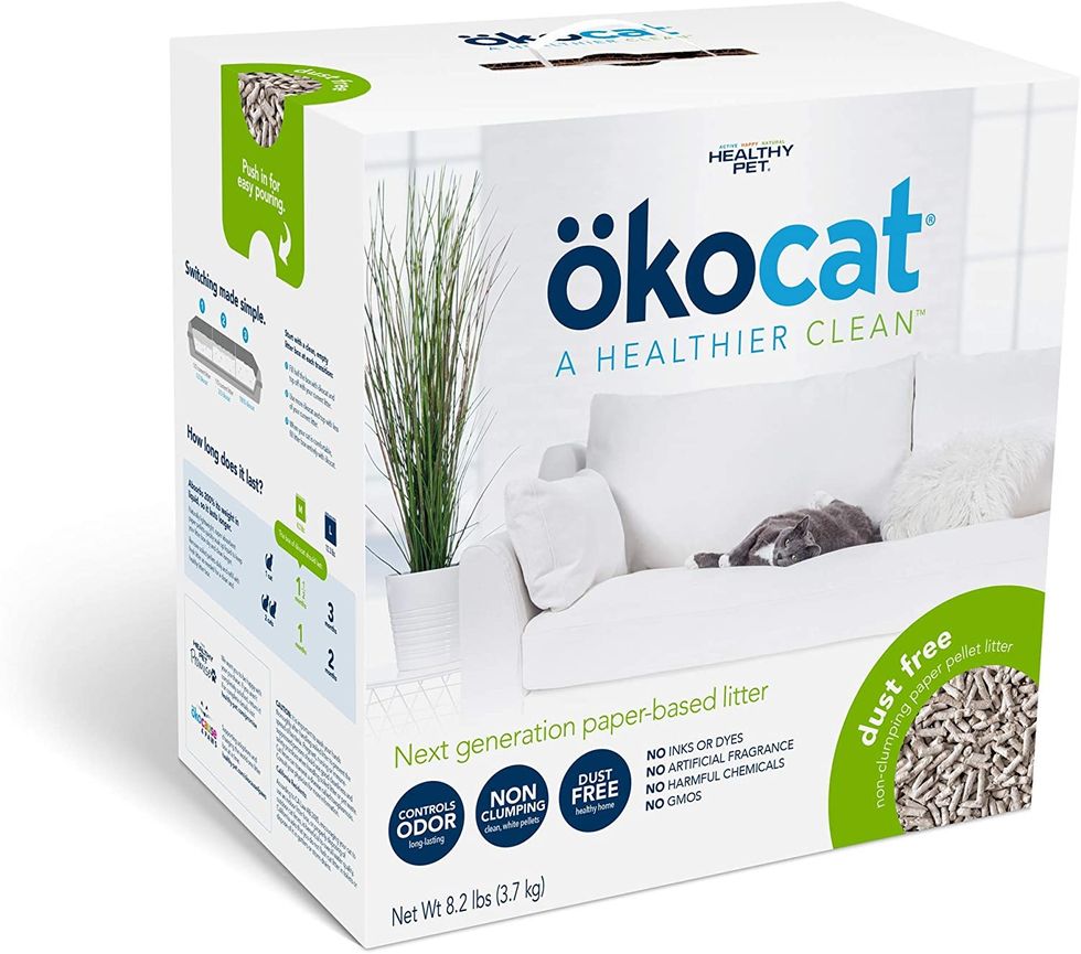 u00f6kocat Natural Paper Cat Litter