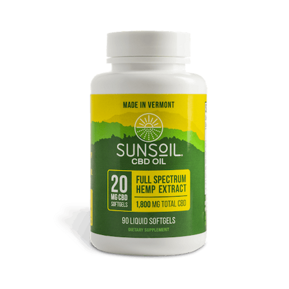 Sunsoil Cbd softgels