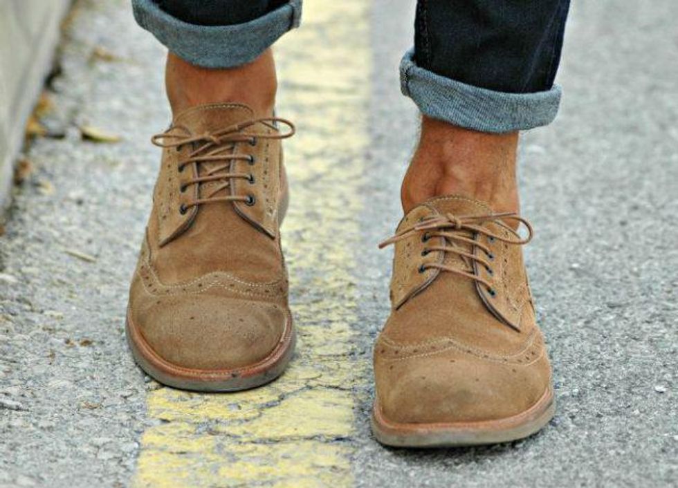 Suede Derbies