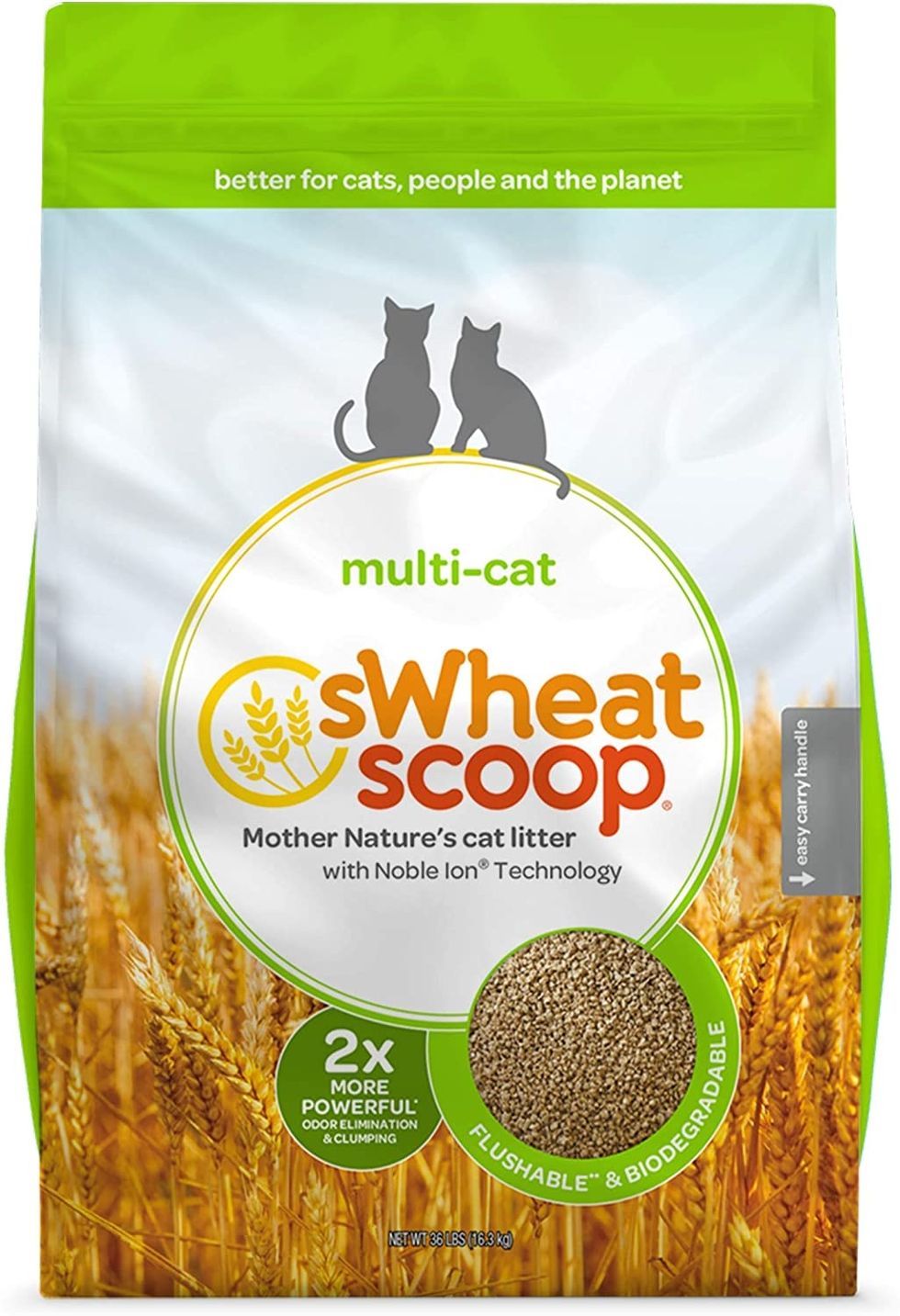 sWheat Scoop Multi-Cat Litter