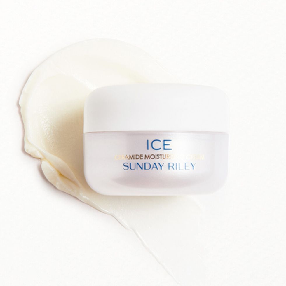 SUNDAY RILEY Ice Ceramide Moisturizing Cream in white jar