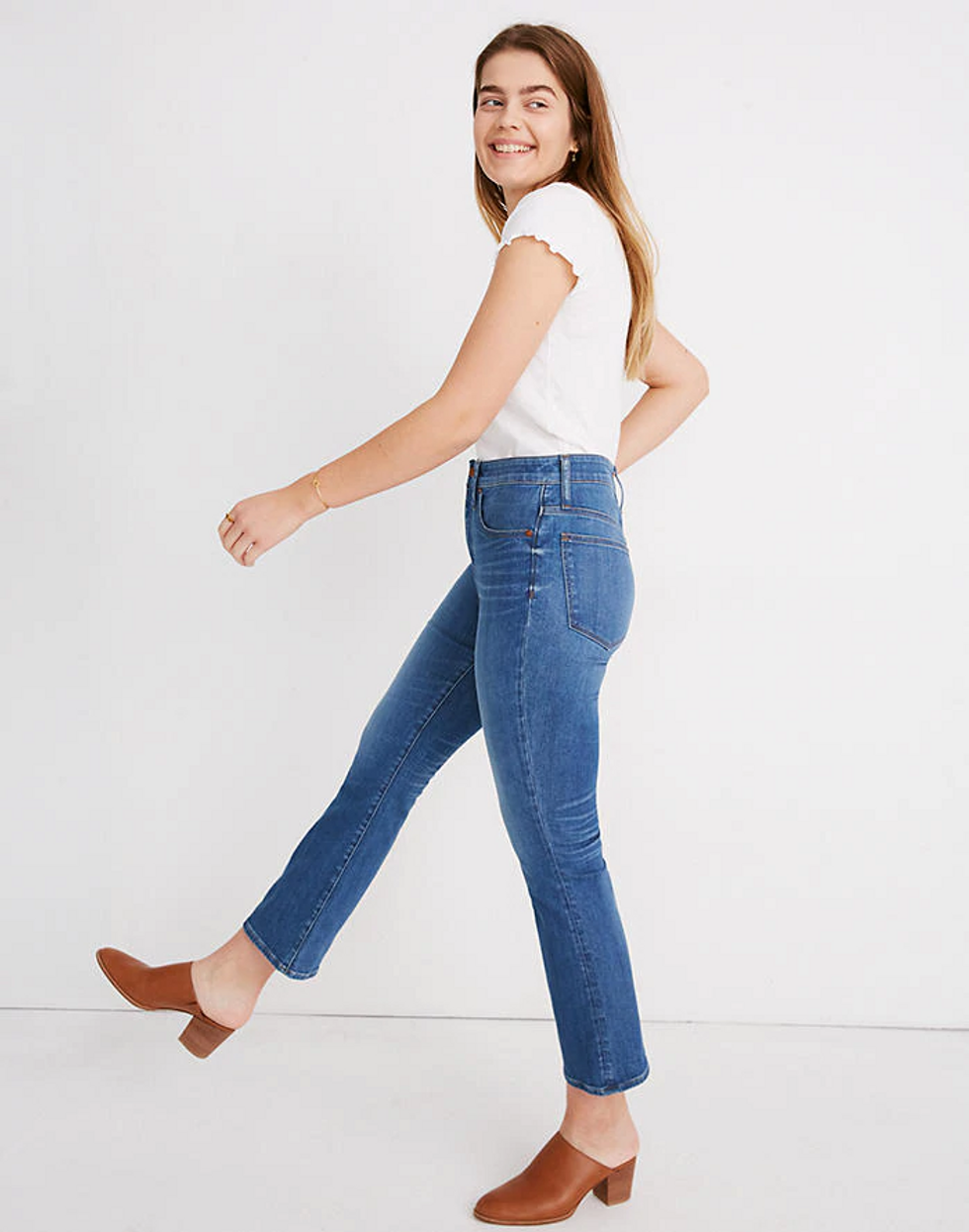 Madewell Curvy Cali Demi-Boot Jeans